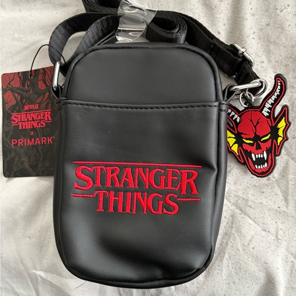 Primark Handbags - Primark Black and Red Stranger Things Crossbody Bag